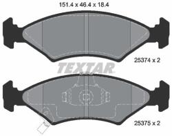 TEXTAR set placute frana, frana disc TEXTAR 2537401 (2537401)