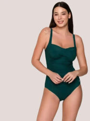 Luna Costum De Baie Întreg Verde Cu Căptușeală Ușoară Pentru Bust Mare 92068 (92068) Costum de baie dama