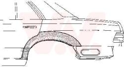 VAN WEZEL Panou lateral VAN WEZEL 3024148 (3024148)