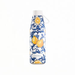 Estia Home Art Flow Save the Aegean Reciclabil Sticlă Termos Oțel inoxidabil Fără BPA 500ml Amalfi Coast 01-42004 (01-42004)