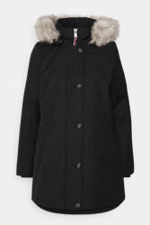 Tommy Hilfiger Geaca Parka, Tommy Hilfiger, Dama, Negru, Logo Brodat (WW0WW39864BDS)