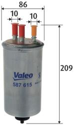 VALEO filtru combustibil VALEO 587615 (587615)