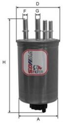 SOFIMA filtru combustibil SOFIMA S 4130 NR (S 4130 NR) - automobilus