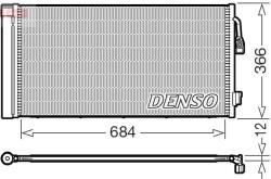 DENSO Condensator, climatizare DENSO DCN05114 (DCN05114) - automobilus