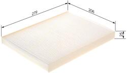 Bosch Filtru, aer habitaclu BOSCH 1 987 432 808 (1 987 432 808)