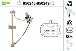 VALEO Mecanism actionare geam VALEO 850248 (850248)