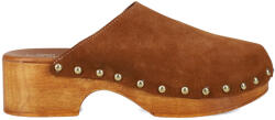 Migato Mules De Piele Cu Talpă Joasă În Culoare Tabac Maro 100045527-023 (100045527-023)