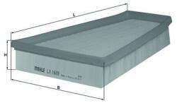MAHLE Filtru aer MAHLE LX 1609 (LX 1609)