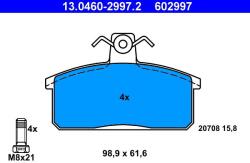 ATE set placute frana, frana disc ATE 13.0460-2997.2 (13.0460-2997.2)