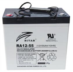 Ritar Оловна батерия RITAR (EV12-55), AGM, 12V, 55Ah, За електрически колички
