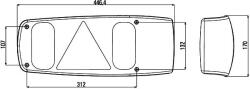HELLA Lampa spate HELLA 2VA 007 502-021 (2VA 007 502-021) - automobilus