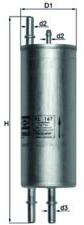 MAHLE filtru combustibil MAHLE KL 167 (KL 167) - automobilus
