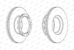 BERAL Disc frana BERAL BCR173A (BCR173A) - automobilus