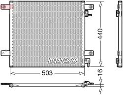 DENSO Condensator, climatizare DENSO DCN99066 (DCN99066)