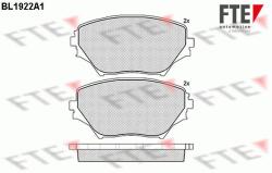 FTE set placute frana, frana disc FTE 9010508 (9010508)