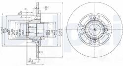 DELPHI Disc frana DELPHI BG2638 (BG2638)