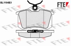 FTE set placute frana, frana disc FTE 9010054 (9010054)