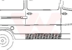VAN WEZEL Panou lateral VAN WEZEL 3070110 (3070110)