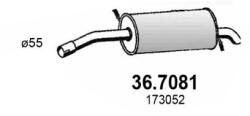 ASSO Toba esapament finala ASSO 36.7081 (36.7081)