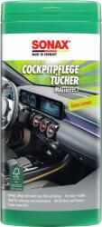 SONAX Servetele de curatat SONAX Cockpit Care Wipes Matt effect Green Lemon 04128000 (04128000)