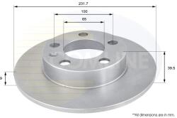 COMLINE Disc frana COMLINE ADC1414 (ADC1414)
