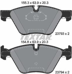TEXTAR set placute frana, frana disc TEXTAR 2379381 (2379381)