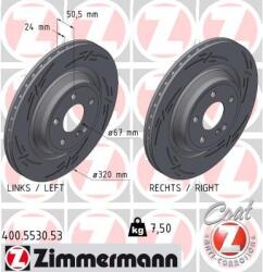 ZIMMERMANN Disc frana ZIMMERMANN BLACK Z 400.5530. 53 (400.5530.53)