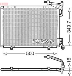 DENSO Condensator, climatizare DENSO DCN10055 (DCN10055)
