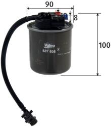 VALEO filtru combustibil VALEO 587606 (587606)