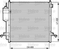 VALEO Condensator, climatizare VALEO 814214 (814214)