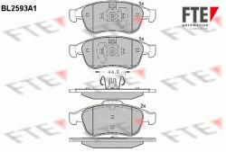 FTE set placute frana, frana disc FTE 9010844 (9010844)