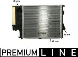 MAHLE Radiator, racire motor MAHLE BEHR *** PREMIUM LINE *** CR 244 000P (CR 244 000P)