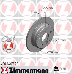 ZIMMERMANN Disc frana ZIMMERMANN COAT Z 400.1407. 20 (400.1407.20)