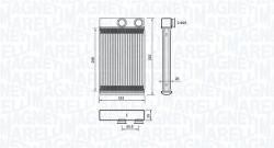Magneti Marelli Schimbător de căldură, încălzire habitaclu MAGNETI MARELLI 350218478000 (350218478000) - automobilus