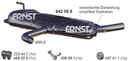 ERNST Toba esapament finala ERNST 642088 (642088)
