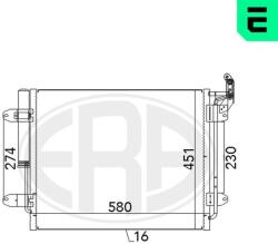 ERA Condensator, climatizare ERA 667142 (667142)