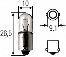 HELLA Bec, lumina citire HELLA 8GP 008 285-001 (8GP 008 285-001)