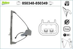 VALEO Mecanism actionare geam VALEO 850349 (850349)