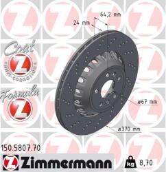 ZIMMERMANN Disc frana ZIMMERMANN FORMULA Z 150.5807. 70 (150.5807.70)