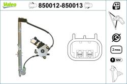 VALEO Mecanism actionare geam VALEO 850013 (850013)