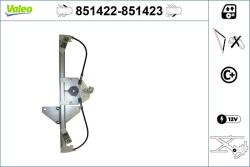 BILSTEIN Mecanism actionare geam BILSTEIN 851423 (851423)