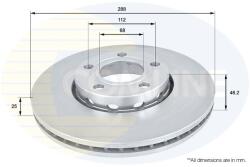 COMLINE Disc frana COMLINE ADC1417V (ADC1417V)