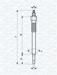 Magneti Marelli Bujie incandescenta MAGNETI MARELLI 062900075304 (062900075304)