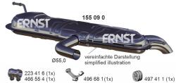 ERNST Toba esapament finala ERNST 155090 (155090)