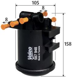 VALEO filtru combustibil VALEO 587948 (587948)
