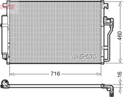 DENSO Condensator, climatizare DENSO DCN17008 (DCN17008)