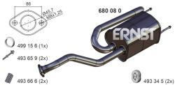 ERNST Toba esapament finala ERNST 680080 (680080)