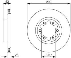 Bosch Disc frana BOSCH 0 986 479 355 (0 986 479 355)