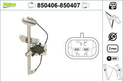 VALEO Mecanism actionare geam VALEO 850406 (850406)