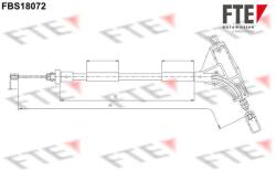 FTE Cablu, frana de parcare FTE 9250533 (9250533)